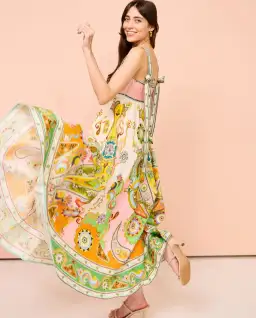 Alemais Pinball Sundress Multi Size 10  for rent on The Volte - image 2