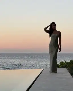 Bec & Bridge The Dreamer Tie Maxi Dress Green Size 6 for rent on The Volte - image 1