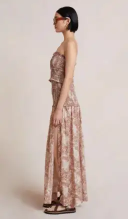 Bec & Bridge Gloria Maxi Dress in Brown Size 10 for rent on The Volte - image 3