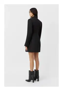 Camilla and Marc Mikhail Tailored Blazer Dress Black Size 12 for rent on The Volte - image 2