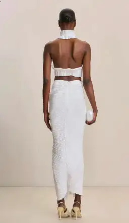 Cult Gaia Adilia Top and Sonoma Skirt Set Off White Size 6 for rent on The Volte - image 2