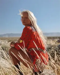 Spell Desert Wanderer Playsuit Sunset Red Size XL / AU 14 for rent on The Volte - image 5