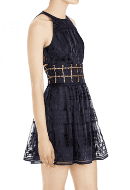 Sass & Bide The Balancing Act Dress Navy for rent on The Volte - image 6