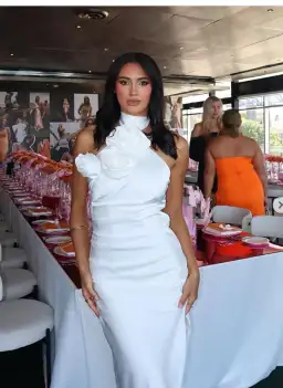 Bianca & Bridgett Gigi Maxi Dress White Size 10 for rent on The Volte - image 6