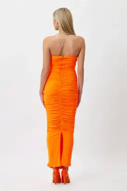 Bianca & Bridgett Tara Dress Orange Size 10 for rent on The Volte - image 3