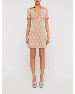Scanlan Theodore Knit Brocade Mini Dress Floral Size XS / AU 6 for rent on The Volte - image 1