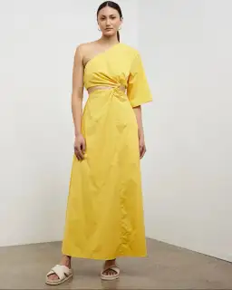 Camilla and Marc Wally Dress Yellow Size 8