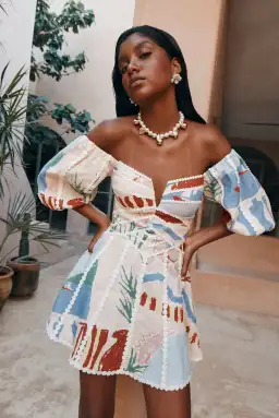 Zaco Como Dress Visione Size 8  for rent on The Volte - image 3