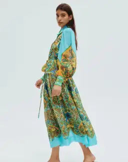 Alemais Sofie Shirtdress Multi Size 14 for rent on The Volte - image 2