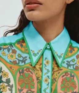 Alemais Sofie Shirtdress Multi Size 14 for rent on The Volte - image 4