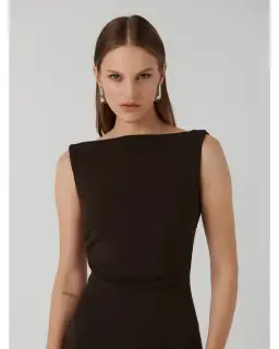 Effie Kats Verona Gown in Coffee Size AU 14 for rent on The Volte - image 2