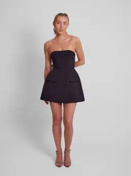 Odd Muse The Ultimate Muse Strapless Dress Black Size S/ AU 8 for rent on The Volte - image 1