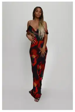 Rat & Boa Adriana Dress Multi Size 6 for rent on The Volte - image 1