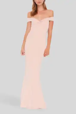 Nookie Dolly Gown in Blush Size 8 for rent on The Volte - image 3