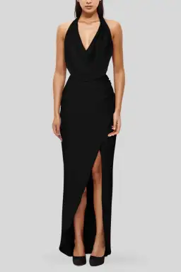Nookie Amore Gown in Black Size 10 for rent on The Volte - image 1
