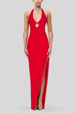 Nookie Coco Gown in Fire Red Size 8 for rent on The Volte - image 1