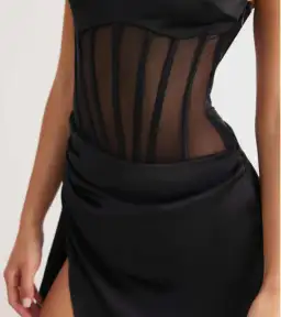 Lexi Estelle Dress Black Size 8 for rent on The Volte - image 3