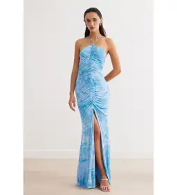 Lexi Amber Dress Blue Size 10 for rent on The Volte - image 1