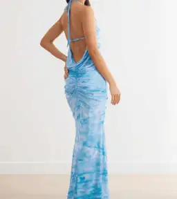 Lexi  Amber Dress Blue Size 12 for rent on The Volte - image 2