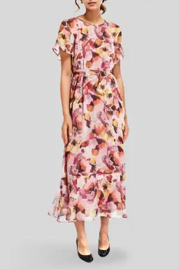 David Lawrence Matea Dress Floral Size 10 for rent on The Volte - image 1