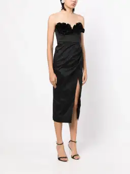 Rachel Gilbert Romy Dress Black Size 6