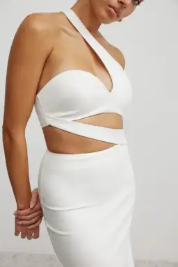 Lexi Adrienne Dress White Size 6 for rent on The Volte - image 2