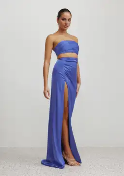 Lexi Apollo Dress Pacific Blue Size 10