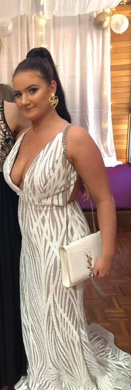 Jadore Cari gown in white (JX098) for rent on The Volte - image 3