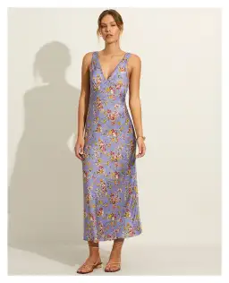 Auguste the Label Mason Maxi Dress Purple Size 8 for rent on The Volte - image 1