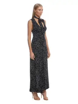 Zimmermann Polkadot Jumpsuit Black Print Size 1/ AU 10 for rent on The Volte - image 2