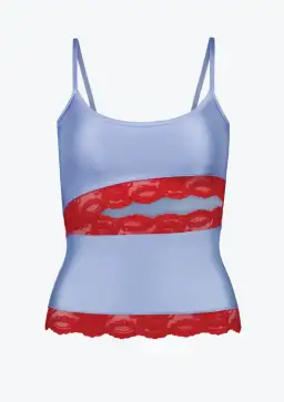 Mode Mischief Studios Flora Lace Cami in Azure Rose Size S / AU 8 for rent on The Volte - image 4