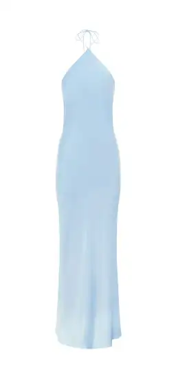 Maison Essentiele Halter Neck Dress Powder Blue Size XS / AU 6 for rent on The Volte - image 4