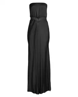 Bec & Bridge Spencer Lace Strapless Maxi Dress Black Size S / AU 8 for rent on The Volte - image 4