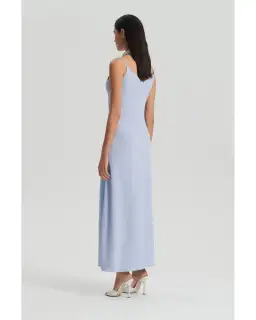 Scanlan Theodore Viscose Slip Dress Aquatic Size AU 6 for rent on The Volte - image 3