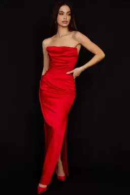 House of CB Adrienne Dress Red Size 6  for rent on The Volte - image 3