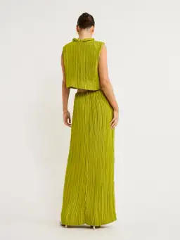 Rachel Gilbert Ziara Top and Skirt Set Green Size 18 for rent on The Volte - image 3