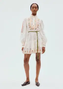 Alemais Lovella Mini Dress Floral Size 14