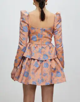 Nicola Finetti Lolly Mini Dress Multi Floral Size 10 for rent on The Volte - image 4