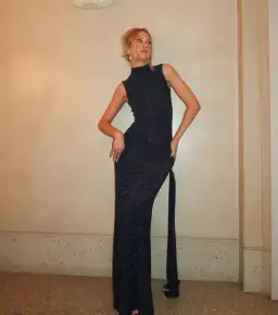 Arcina Ori Monica Maxi Dress Midnight Blue Size XS / AU 6