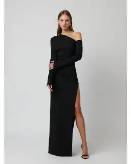 Effie Kats Cayley Gown in Black Size S / AU 8 for rent on The Volte - image 3
