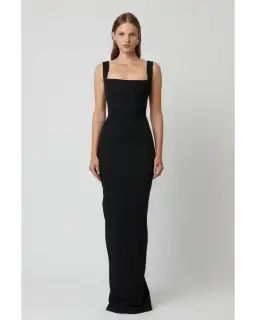 Effie Kats Marbella Gown Black Size M / AU 10  for rent on The Volte - image 1