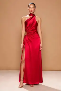 Sonya Moda Alia Dress in Sorrento Red Size 16 for rent on The Volte - image 1