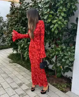 Realisation Par Gia Dress Havana  Size 10  for rent on The Volte - image 1