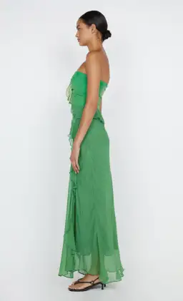Bec & Bridge Maresca Strapless Dress Green Apple Size 6 for rent on The Volte - image 4