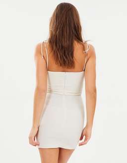 BEC & BRIDGE  Paloma Mini Dress Cream 10