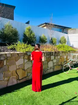 Phase Eight Donna Maxi Dress Red Size 10 for rent on The Volte - image 4