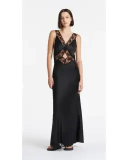 Sir The Label Aries Cut Out Gown Black Size 1 / AU 10