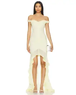 Majorelle Chandra Gown Yellow Size XS / AU 6