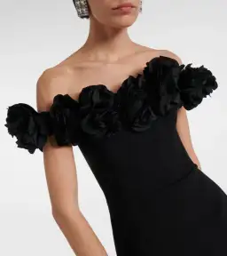 Rebecca Vallance Odetta Mini Dress Black Size 8  for rent on The Volte - image 9