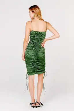 For Love and Lemons Paula Dress Green Size 6  for rent on The Volte - image 2